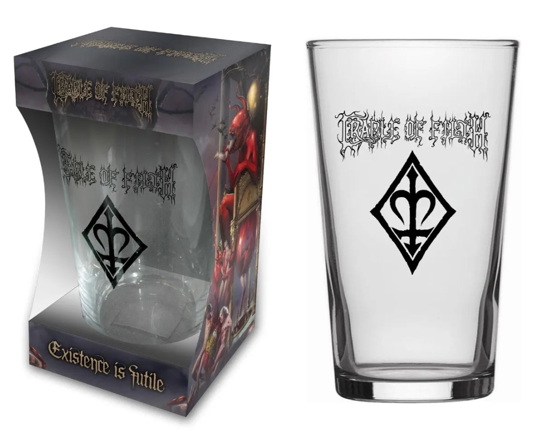 Cradle of Filth - Existence is Futile, Beer Glass