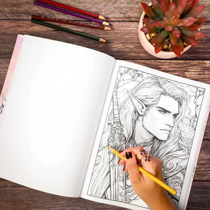Fantastic Creatures Coloring Book