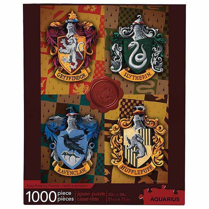 Harry Potter - Crests, 1000 Piece Puzzle