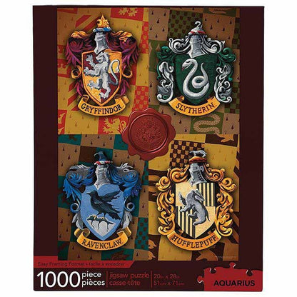 Harry Potter - Crests, 1000 Piece Puzzle