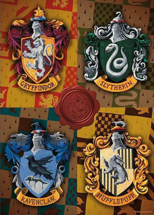 Harry Potter - Crests, 1000 Piece Puzzle