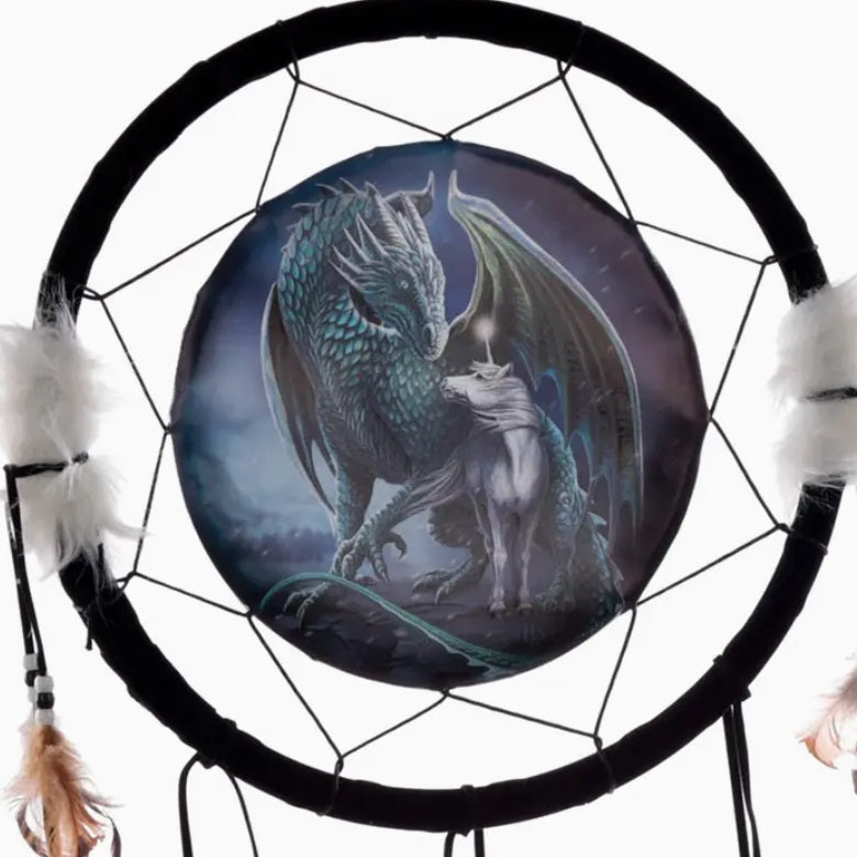 Lisa Parker Protector of Magick Dragon Medium Dreamcatcher