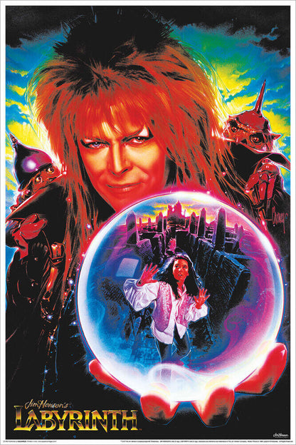 Labyrinth - Non-Flocked Blacklight Poster