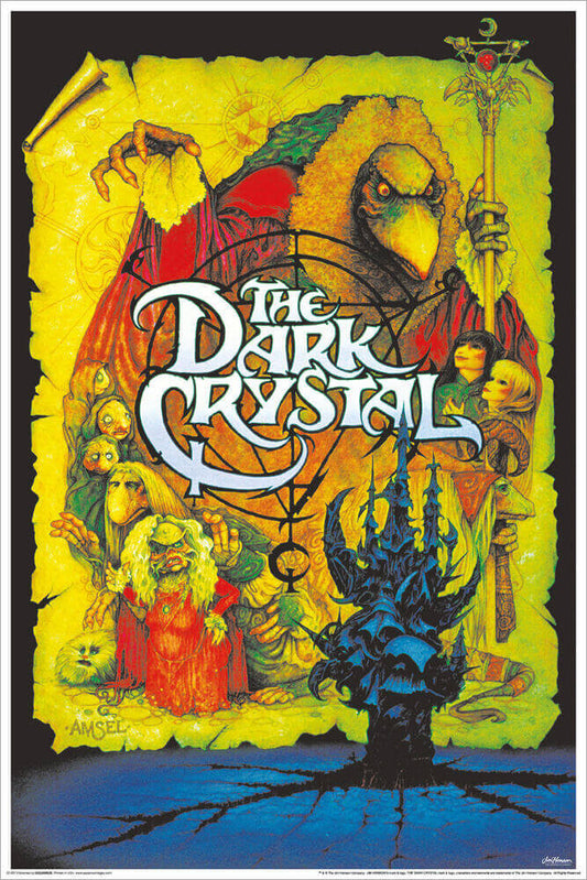 Dark Crystal - Niet-gestroomde Blacklight-poster