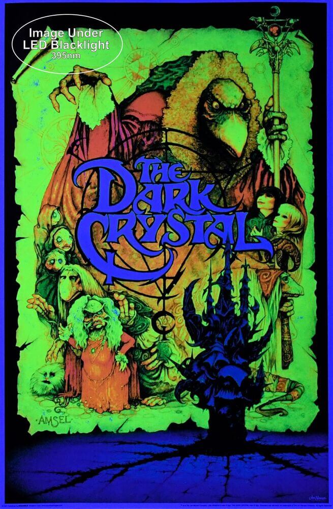 Dark Crystal - Non-Flocked Blacklight Poster