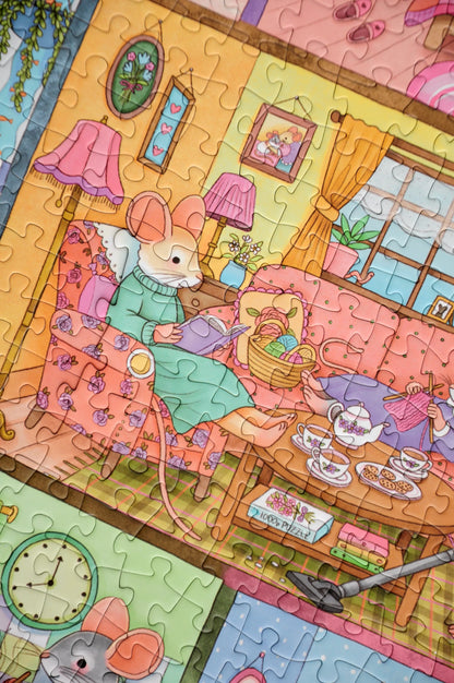 Mouse House by Rose Skelton, 1000 Piece Puzzle