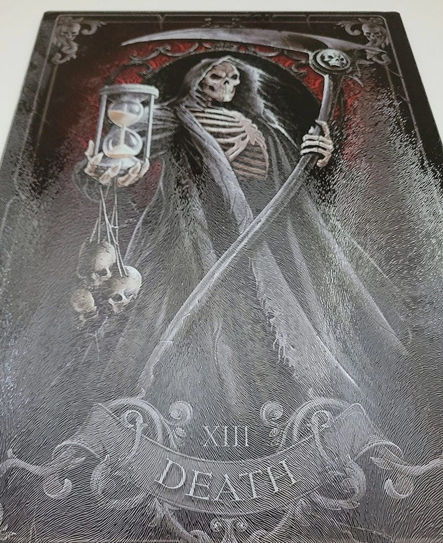Death Tarot - Glass Cutting Board