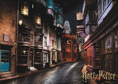 Harry Potter - Diagon Alley, 1000 Piece Puzzle