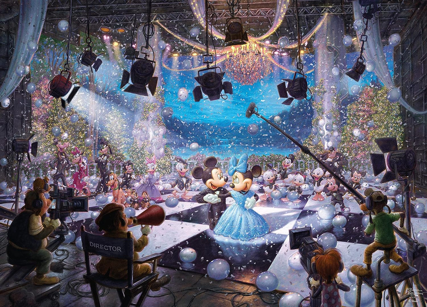 Disney's 100th Celebration by Thomas Kinkade Studio, 1000 Piece Puzzle