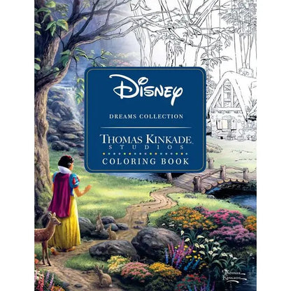 Disney Dreams Collection Thomas Kinkade Studios Coloring Book By Thomas Kinkade