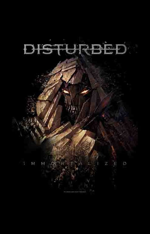 Disturbed - Shattered, Textile Poster