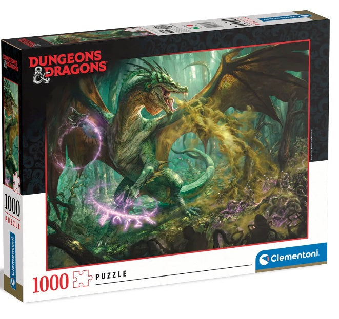Dungeons &amp; Dragons: de magie van de strijd, puzzel van 1000 stukjes