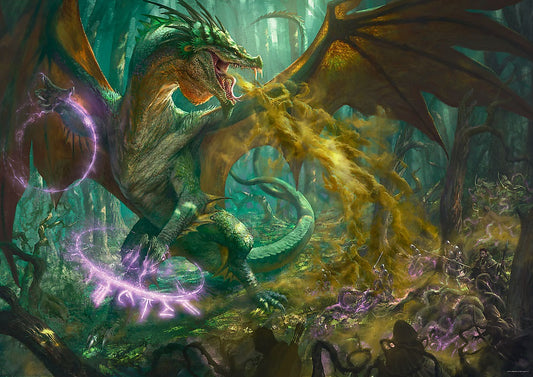 Dungeons &amp; Dragons: de magie van de strijd, puzzel van 1000 stukjes