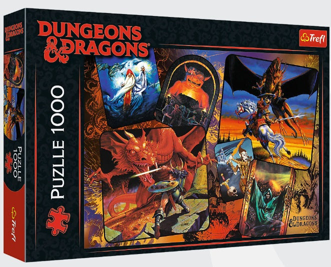 Dungeons &amp; Dragons: The Origins of D &amp; D, 1000 brikker puslespil