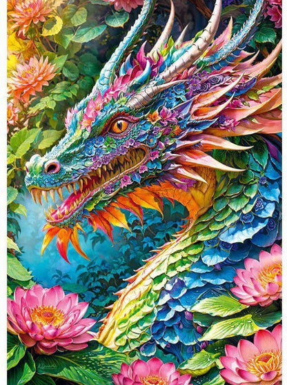 Good Luck Dragon, 1000 Piece Puzzle