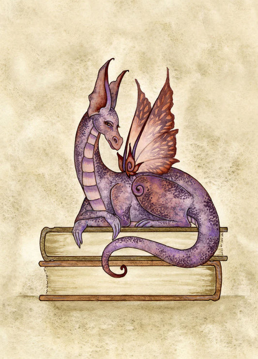 Dragon Tales af Amy Brown, tryk