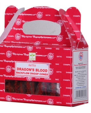 Satya Dragon's Blood Back Flow Cones
