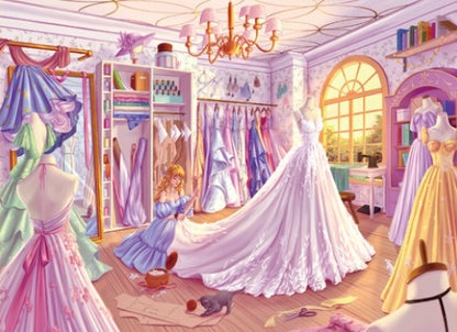 Dressmaker's Studio by Ailee Marie, 1000 Piece Puzzle