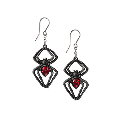 Black Widow Earrings by Alchemy England