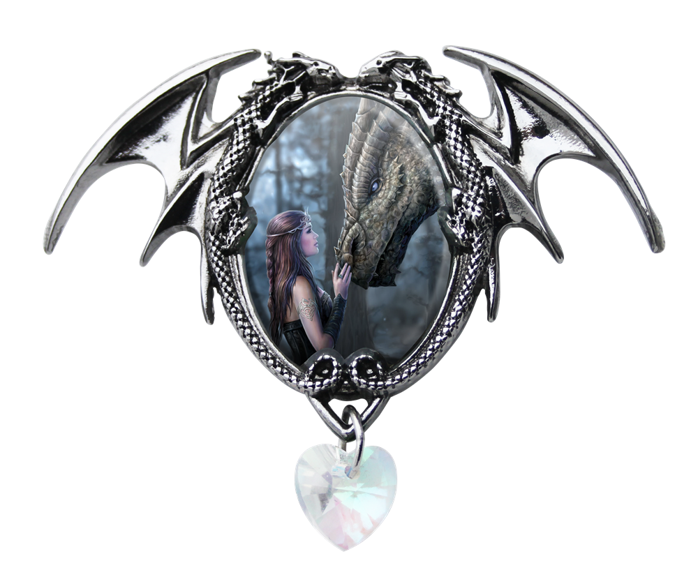Once Upon a Time by Anne Stokes, Cameo Pendant
