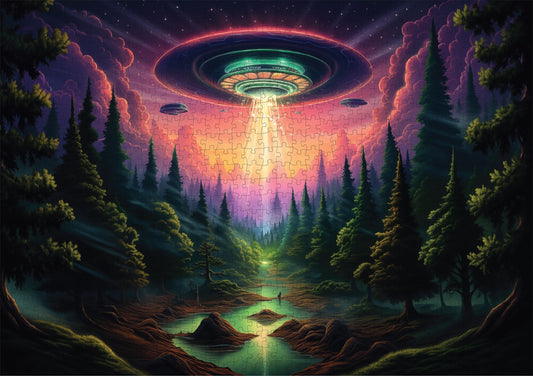 Earthly Encounter, 1000 Piece Puzzle