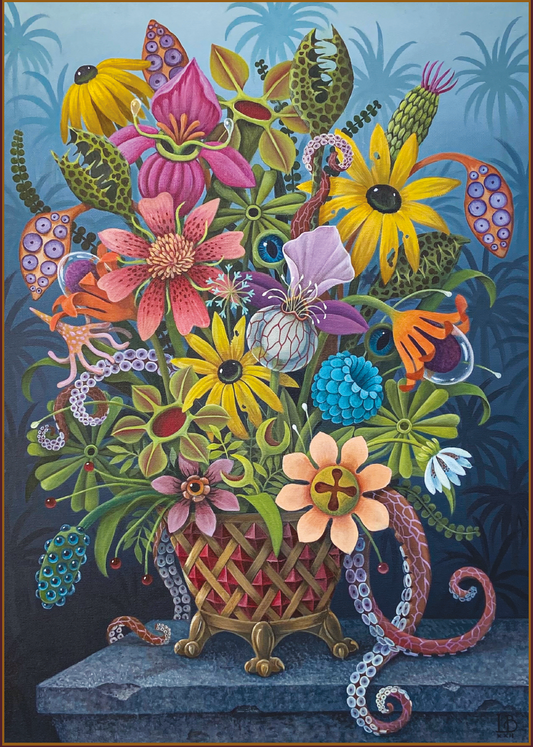 Eyerises by Laine Bachman, 500 Piece Puzzle