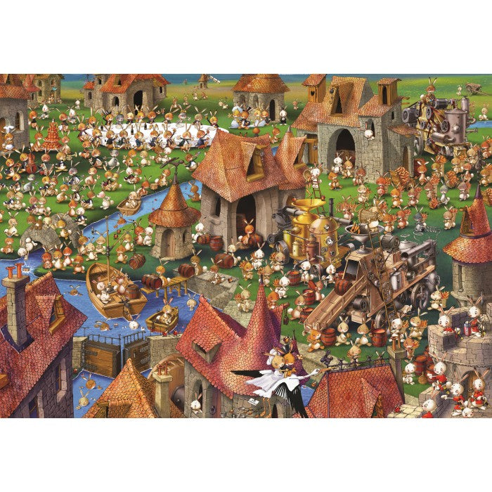 Rabbits! by Francois Ruyer, 1000 Piece Puzzle