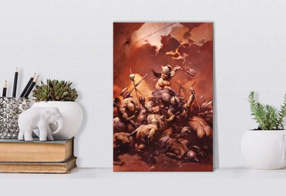 Destroyer by Frank Frazetta, Canvas Print