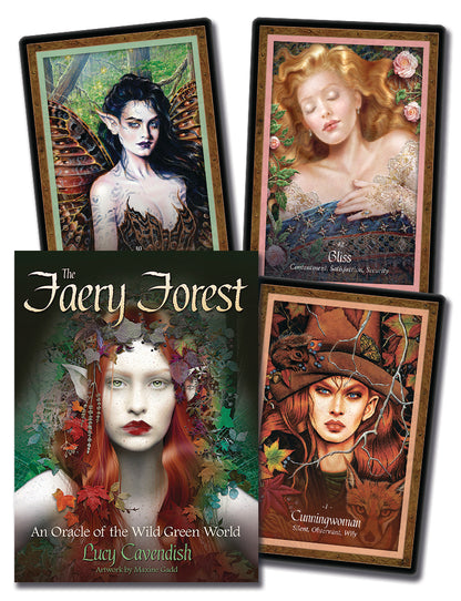 The Faery Forest Oracle by Lucy Cavendish (Author),  Maxine Gadd (Artist)