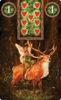 Fairy Lenormand Oracle by by Marcus Katz (Author),  Tali Goodwin (Author),  Davide Corsi (Artist)