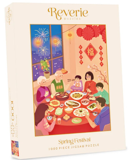 Spring Festival by Jacqueline Li, 1000 Piece Puzzle