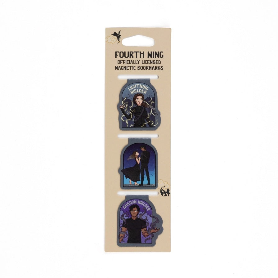 Xaden & Violet - Fourth Wing, Magnetic Bookmark Set