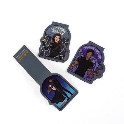 Xaden & Violet - Fourth Wing, Magnetic Bookmark Set