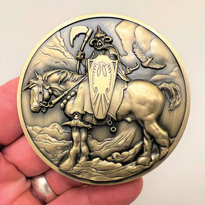 Frank Frazetta's "Death Dealer" Goliath Coin