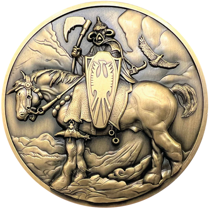 Frank Frazetta's "Death Dealer" Goliath Coin