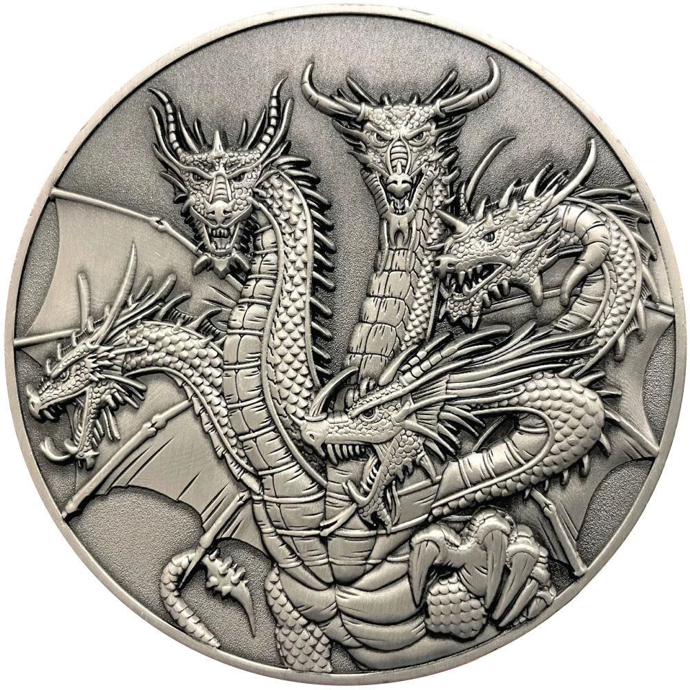 Five-Headed Dragon Goliath Coin