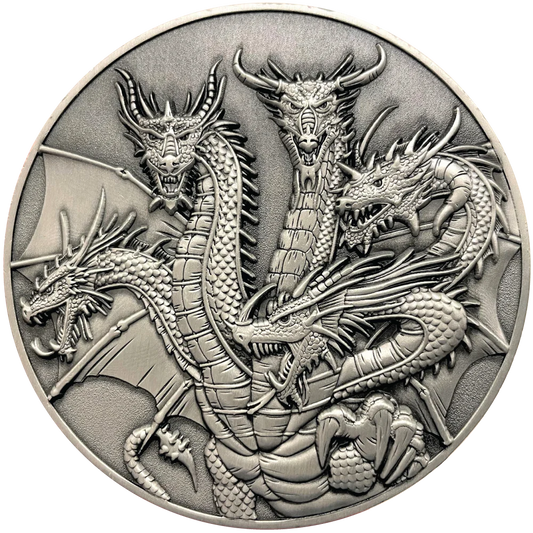 Five-Headed Dragon Goliath Coin