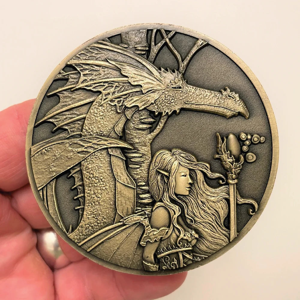 Amy Brown's "The Journey" Goliath Coin