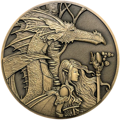 Amy Brown's "The Journey" Goliath Coin