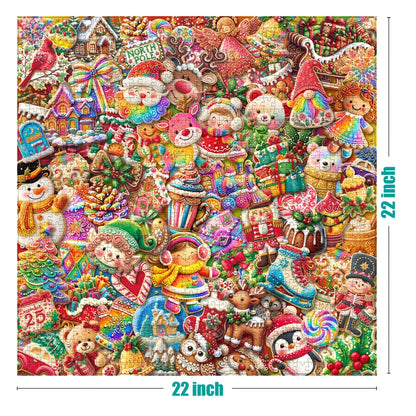 Frosted Christmas Treats, 1000 Piece Puzzle