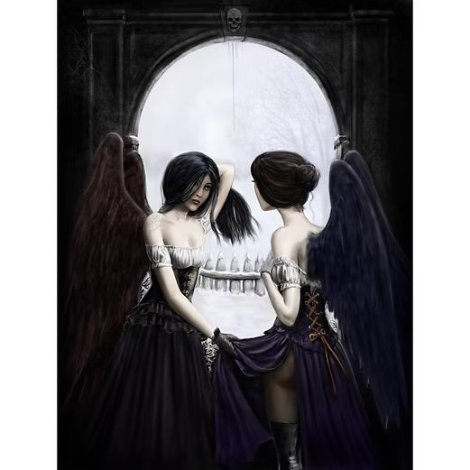 Illusion by Dashinvaine Greeting Card