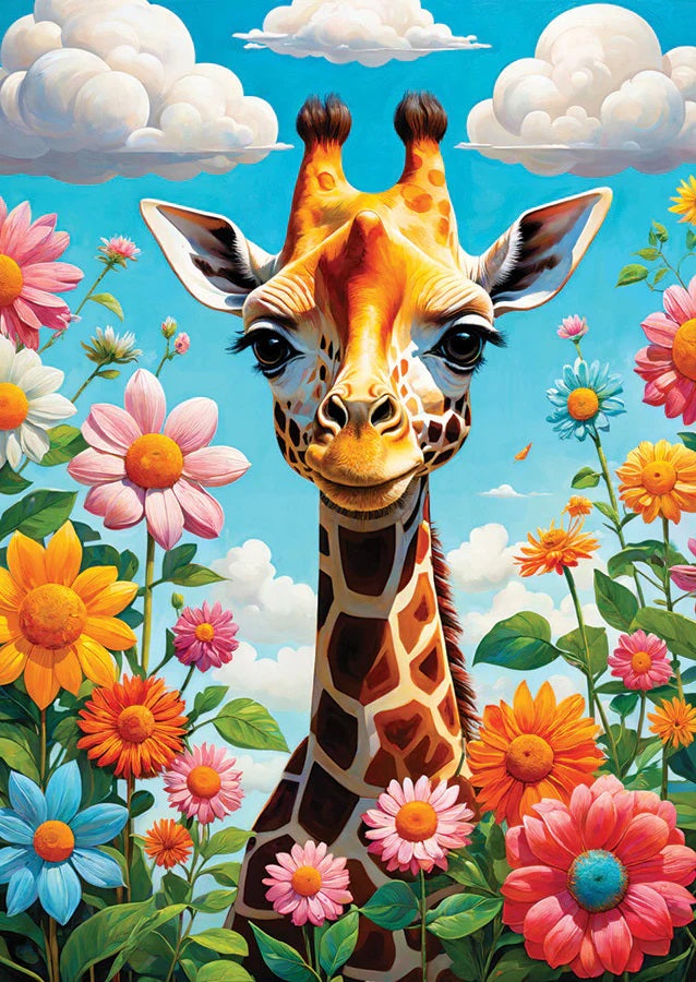 Cute Giraffe by Ivaylo Ivanov, 1000 Piece Puzzle