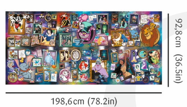 The Greatest Disney Collection - 9000 Piece Puzzle