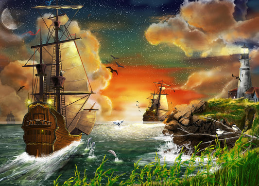 Guiding Light by Howard Brower, 1000 Piece Puzzle