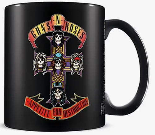 Guns N Roses - Appetite Cross, 11 oz Mug