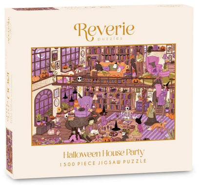 Halloween House Party by Marigona Suli, 1500 Piece Puzzle