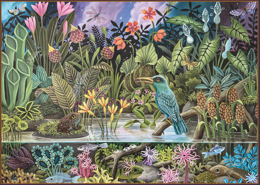 Hidden Lagoon by Laine Bachman, 500 Piece Puzzle