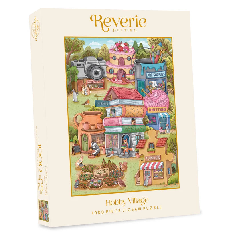 Hobby Village by Rose Skelton, 1000 Piece Puzzle