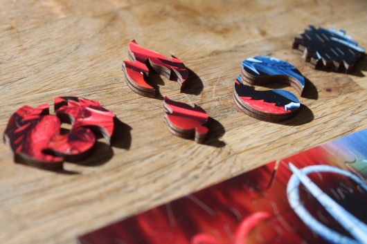 Fire & Ice by Anne Stokes, Mini Wooden 89 Piece Puzzle