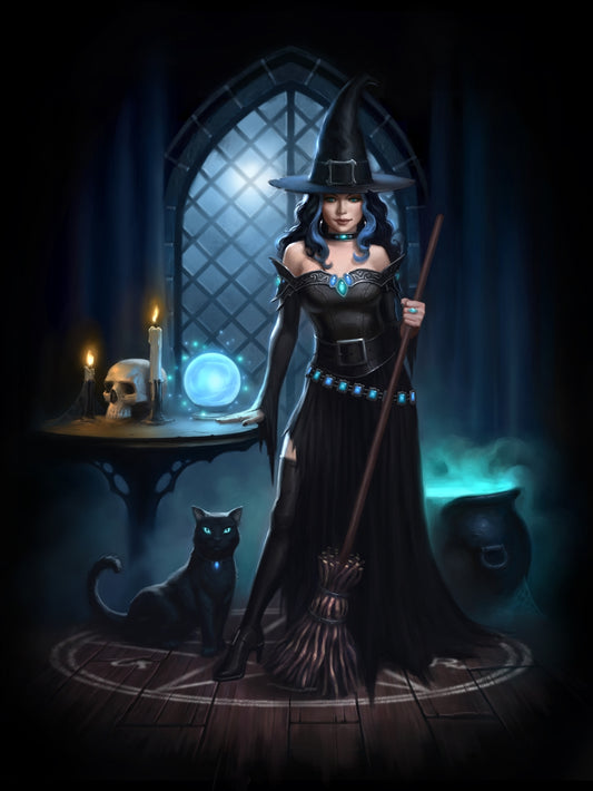 Witches Lair by James Ryman, Greeting Card